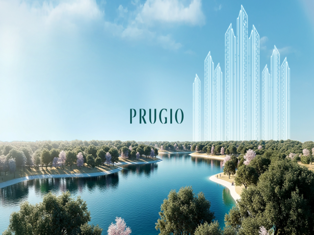 업성 푸르지오 모델하우스 업성 푸르지오 레이크시티 조감도